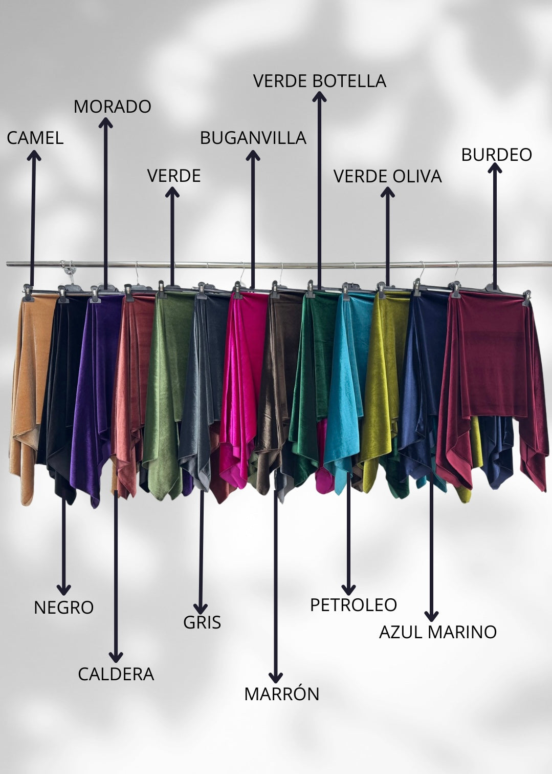 Capas Terciopelo